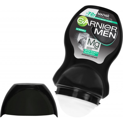 Антиперспирант Garnier Men Магний Ультрасухость роликовый 50 мл (3600542310031) Винница - изображение 2