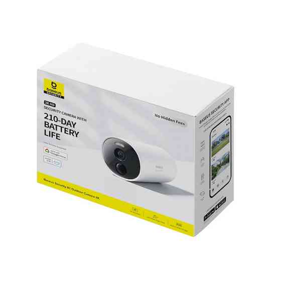 IP-камера відеоспостереження Baseus Security B1 Outdoor Camera 2K White Одеса