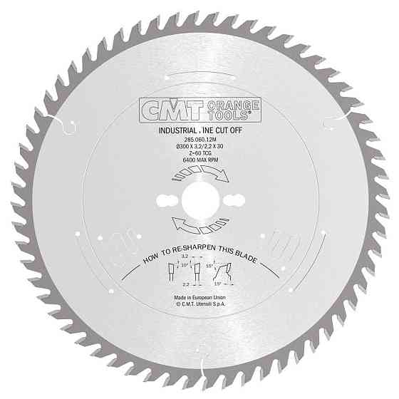 Пильний диск по дереву CMT 300x30x60z K3.2/2.2 (285.060.12M) Одесса