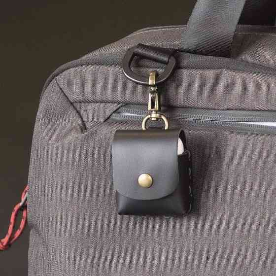 Чехол для наушников Troika Airpods, натуральная кожа Ровно