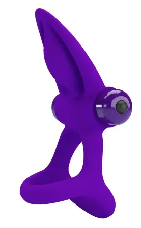 Эрекционное вибро кольцо Pretty Love - Vibration Cock Ring, 10 vibration functions, BI-210306 Sex Aura Киев