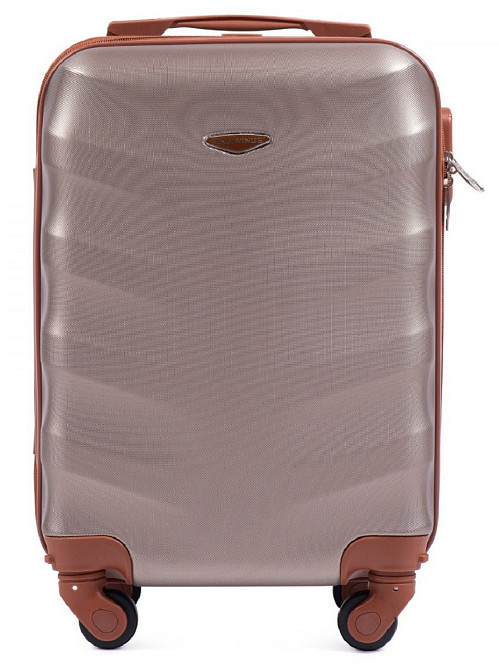 Валіза пластикова WINGS 402 мікро шампань Київ - фото 2