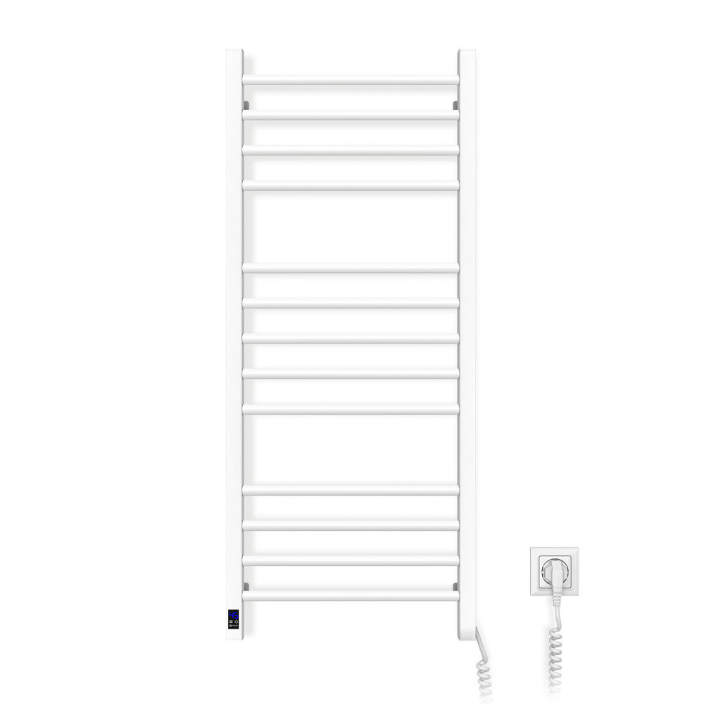 Рушникосушка електрична Navin Класик Квадро 500х1200 Sensor права, біла Київ - фото 3