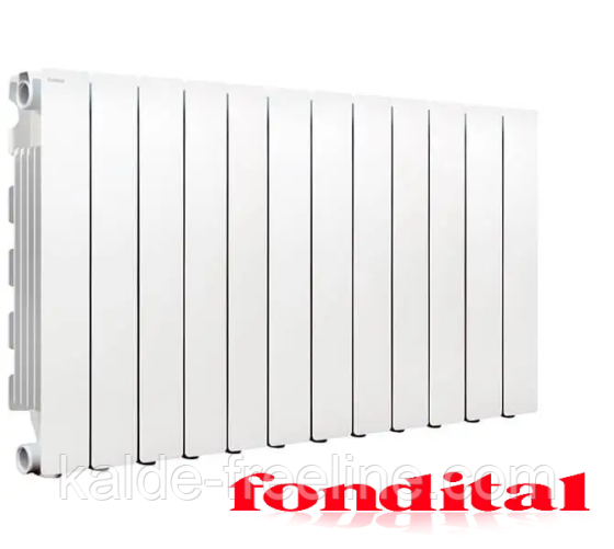 Алюмінієвий радіатор FONDITAL BLITZ SUPER B4 500 /100 (білий ) Харків
