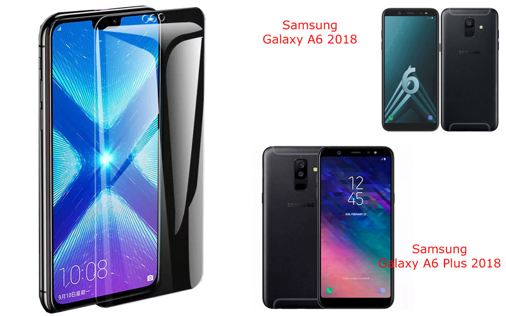 Защитное стекло NeoGlass для Samsung Galaxy A6 2018, Galaxy A6 Plus 2018 – ультрапрозрачное и устойчивое Киев - изображение 2