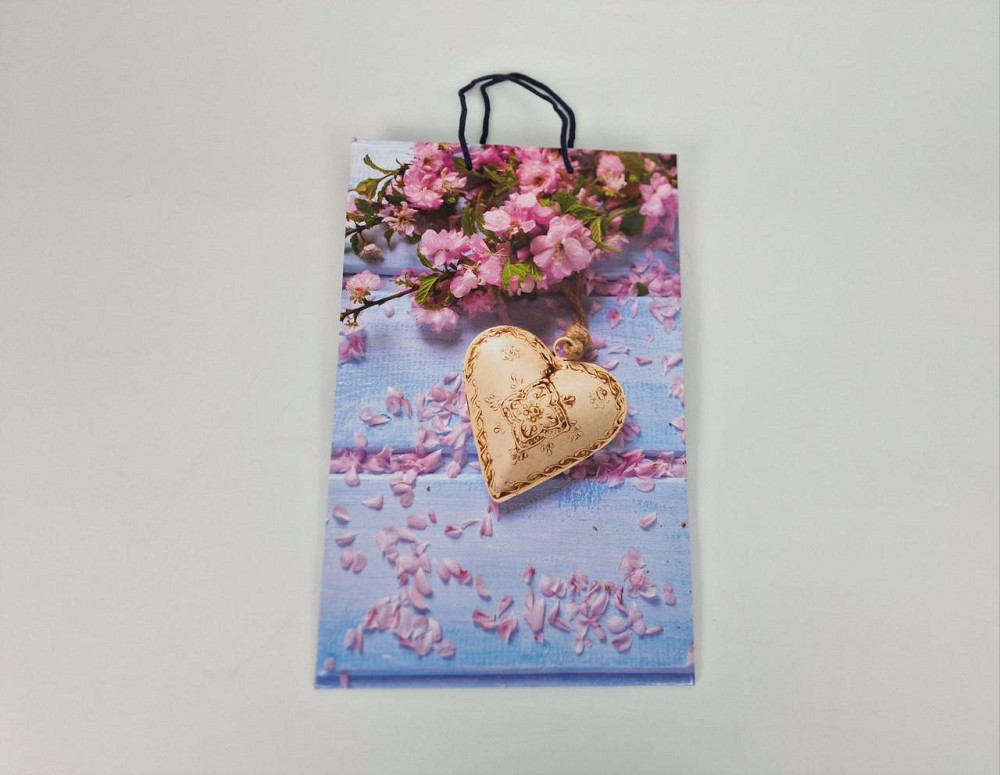 Большой бумажный пакет вертикальный  25/37/8(артBV-016) (12 шт) Харьков - изображение 2