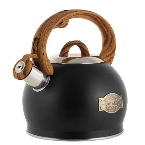 Чайник 2л нержавіюча сталь зі свистком з ручкою 