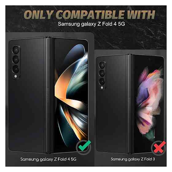 Захисна плівка накладка Orzero для Samsung Galaxy Z Fold 4 5G TPU 4 шт 2 внутрішні 2 зовнішні Антицарапини самовідновна Київ