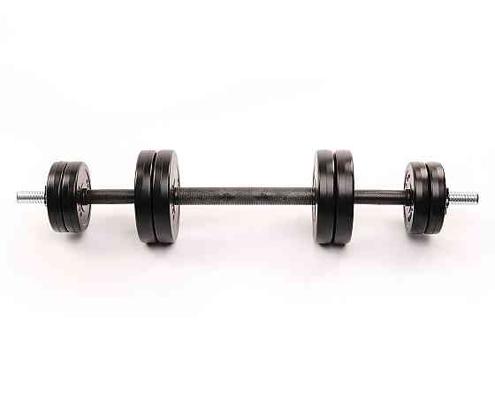 Гантелі Elitum 2х16кг + подовжувач грифа для штанги Київ