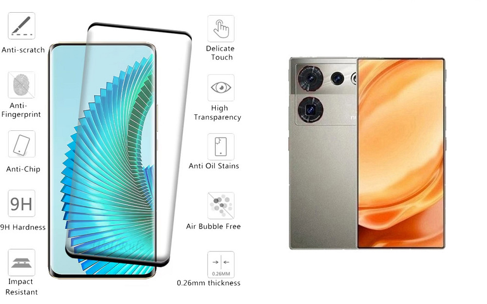 Захисне скло HyperGlass Pro для Nubia Z50 Ultra – максимальна чутливість та захист Київ - фото 2