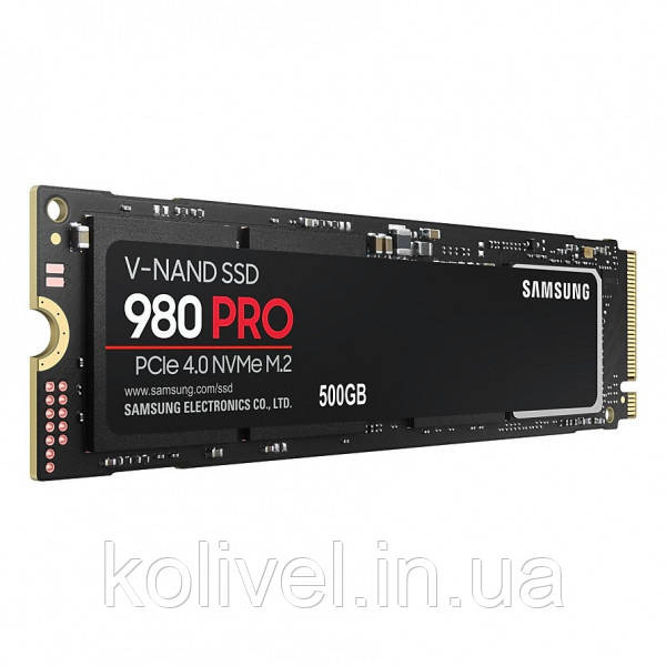 SSD 500GB Samsung 980 Pro M.2 NVMe 1.3c PCIe 4.0 4x 2280 3-bit MLC (MZ-V8P500BW#) Киев - изображение 2