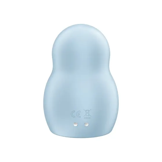 Вакуумний стимулятор з вібрацією Satisfyer Pro To Go 1 Blue Львів