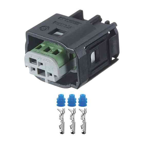 Роз'єм конектор 3-кон., Термовимикач, 2-967642-1, 968402-1, 1J0972483A, 4B0972883A, WPT-1162, Audi, BMW, Bugatti, Ford Київ