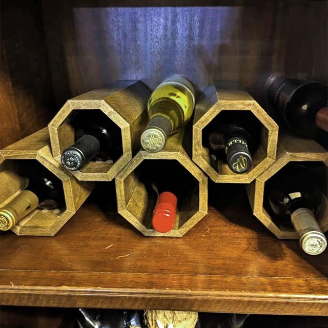 Настільна винна полиця "Плантей 5" мускат Миколаїв - фото 1