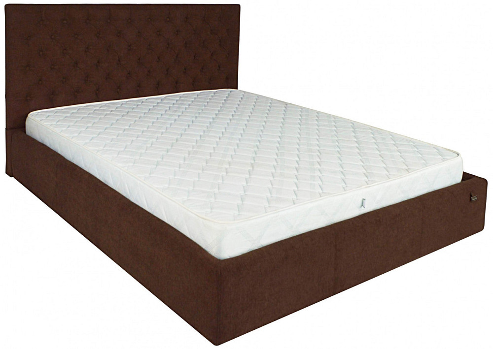 Кровать Cambridge Comfort 140 х 190 см Мисти Chocolate С подъемным механизмом и нишей для белья Темно-коричневый Днепр - изображение 5