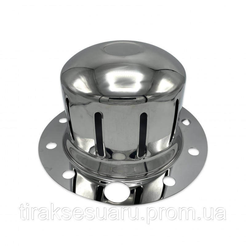 Колпак степени заднего колеса 22.5 (нержавейка) . Колпаки на колеса 22.5 Луцк - изображение 1