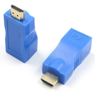 Адаптер HDMI extender passive 30m RJ45 1080P Extradigital (KBH1754) Винница - изображение 3