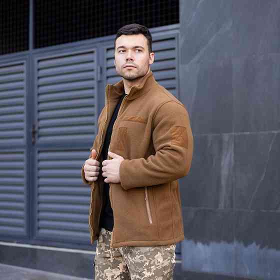 Толстовка чоловіча на блискавці койот флісова Patriot Київ