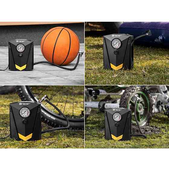 Портативний акумуляторний насос 12V, Компресор насос для машини, Автонасос електричний PQ-60 Івано-Франківськ