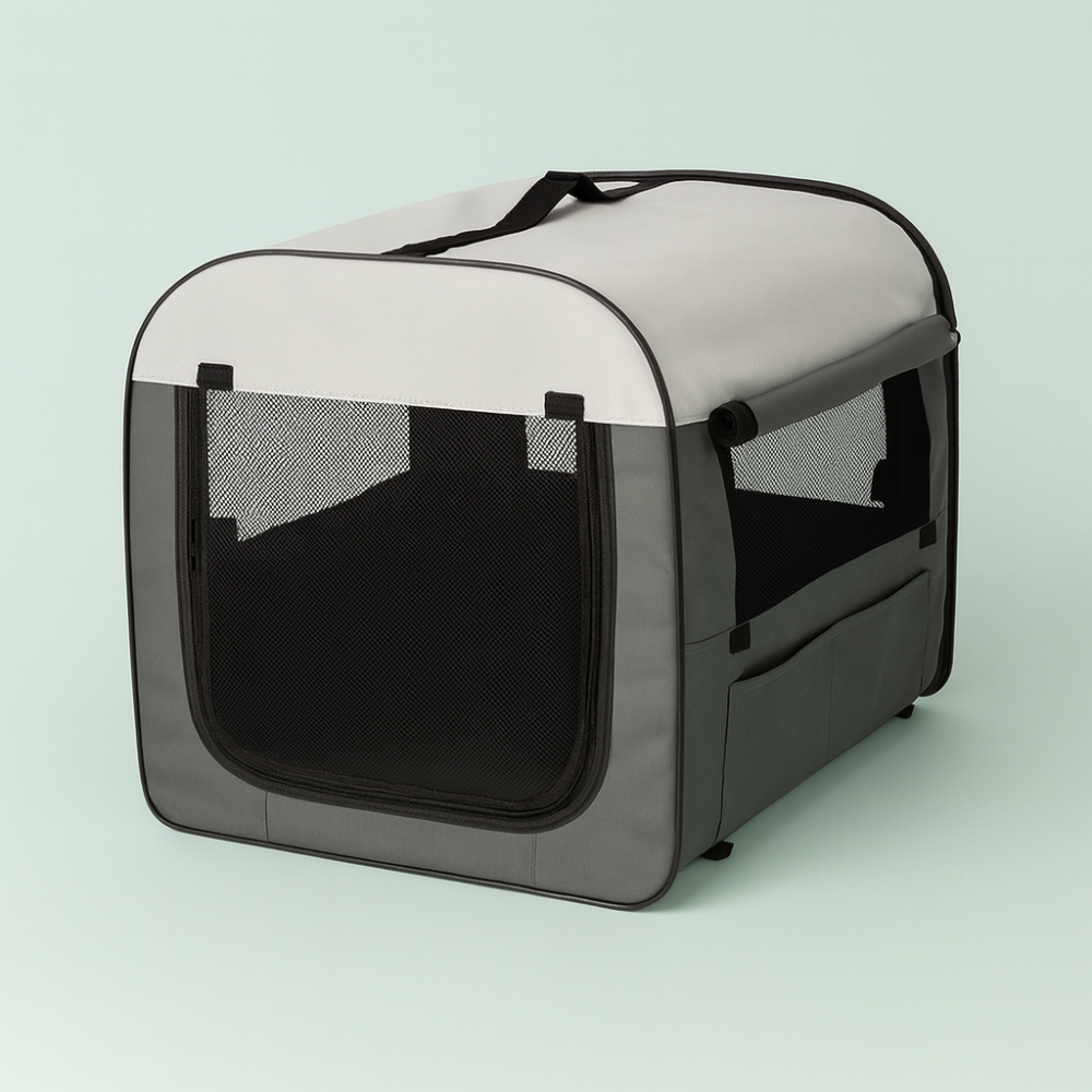 Сумка-переноска Trixie «Tcamp» 50 x 50 x 60 см (сіра) Київ - фото 2