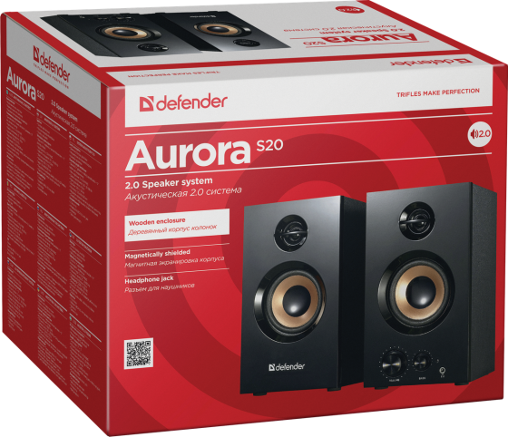 Акустика Defender 2.0 Aurora S20 20W (65419) (5905292) Київ