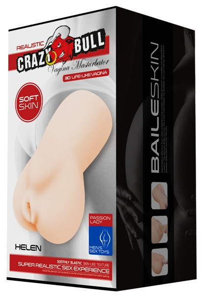 Мастурбатор-вагина Crazy Bull - Helen Realistic Vagina, BM-009147 Sex Aura Киев - изображение 9