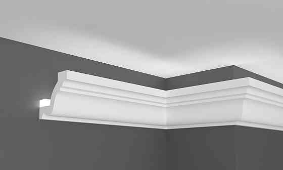 Карниз полиуретановый гладкий Gaudi Decor P 134 Flexi Днепр