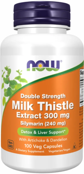 Силимарин Now Foods Silymarin Milk Thistle 300mg 100 вег капс Киев - изображение 1