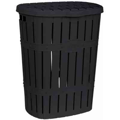 Кошик для білизни Violet House 1014-1 Бамбу Coffee 60 л (1014-1 Бамбу COF 60 л) Вінниця