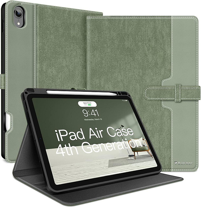 Фірмов чохол Bukoor для iPad Air 11 Inch 2024 (M2)/iPad Air 5 2022/Air 4 2020 10.9/iPad 4-го покоління 10.9 / iPad Pro 11 2018 Дніпро - фото 1