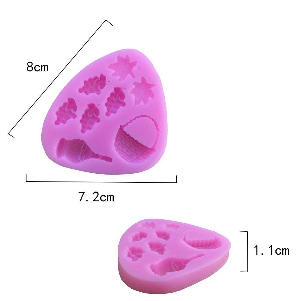 Молд силиконовый Виноград и вино 80 на 72 см рожевий Киев - изображение 5