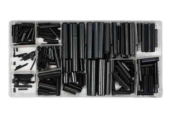 Штифти розрізні YATO; Ø= 1,5 - 10 мм і l= 5 - 50 мм, наб. 315 елем. [5/20] Одеса