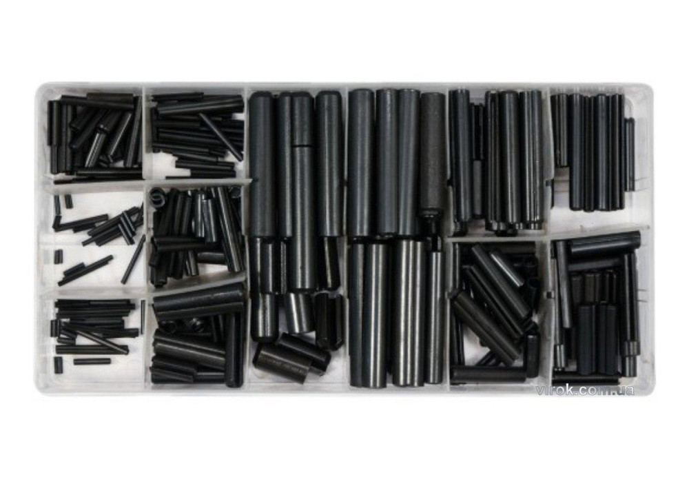 Штифти розрізні YATO; Ø= 1,5 - 10 мм і l= 5 - 50 мм, наб. 315 елем. [5/20] Одесса - изображение 1