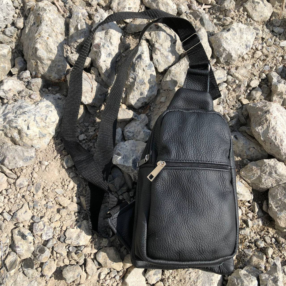 Оригінальна чоловіча сумка крос-боді, Шкіряна сумка крос-боді, Чоловічі сумки через плече DC-35 Львів - фото 4