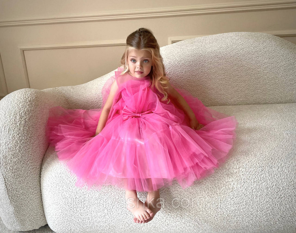 Дитяча рожева сукня Барбі 104-146 Кривий Ріг - фото 4