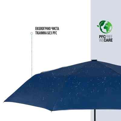 Зонт Perletti Ombrelli promozionali складана автоматична, темно-синя (96007-02) Винница