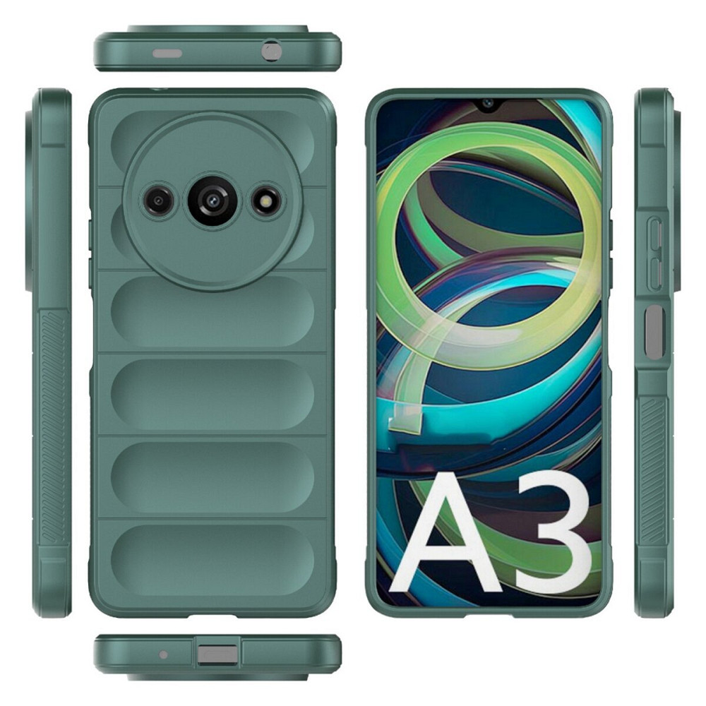 Чохол для смартфона Cosmic Magic Shield for Xiaomi Redmi A3 4G Dark Green (MagicShXiA3Green) Киев - изображение 2