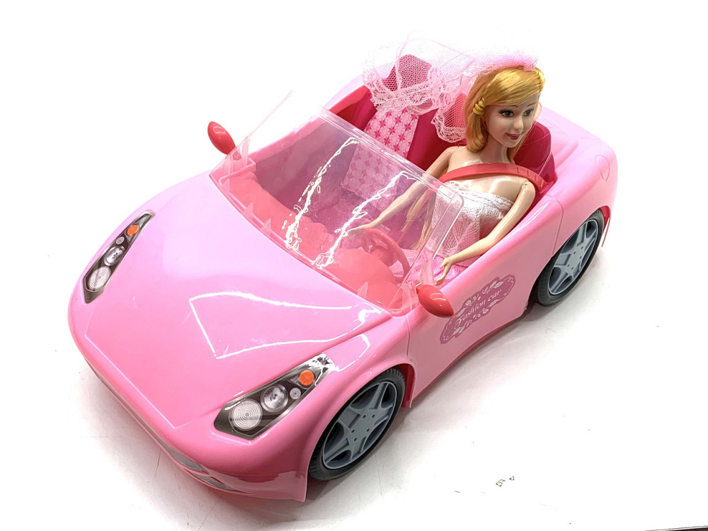 Лялька наречена 27см з машиною 33,5 см Вид 1 Рожевий (925-179-80-81) Чернігів - фото 4