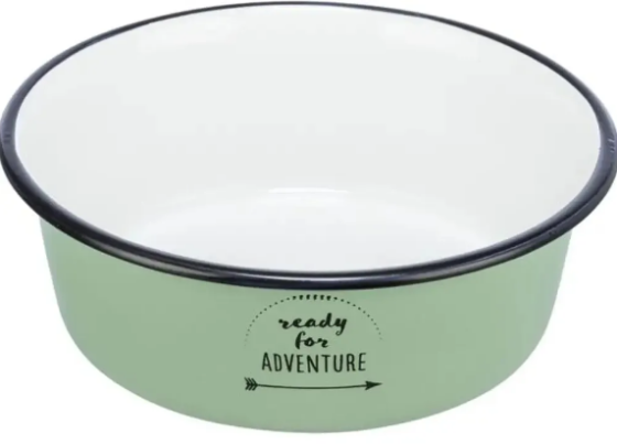 Миска для собак Trixie эмалированная 900 л 17см зеленый TX25212 Винница