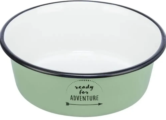 Миска для собак Trixie эмалированная 900 л 17см зеленый TX25212 Винница - изображение 1