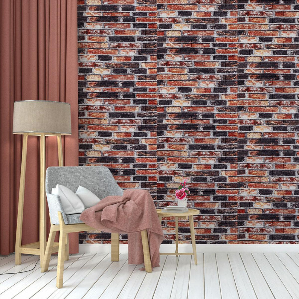 Декоративна сіро-синя панель Катеринославська цегла Київ - фото 5