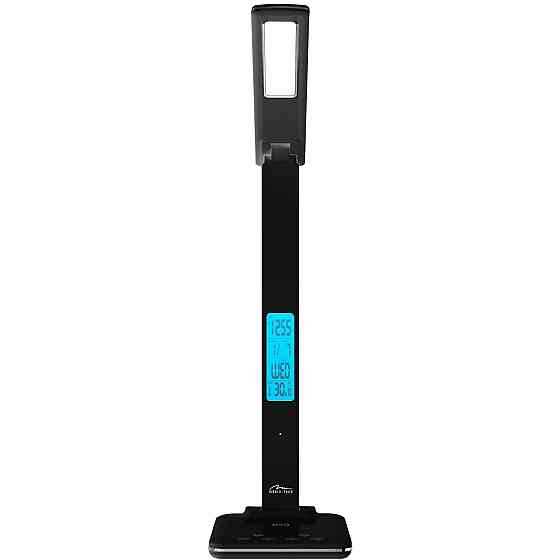 LED лампа настільна Media-Tech LEDITOU MT222K, 4W 6500K, 15W QI з вбудованим WRL, чорна Вінниця