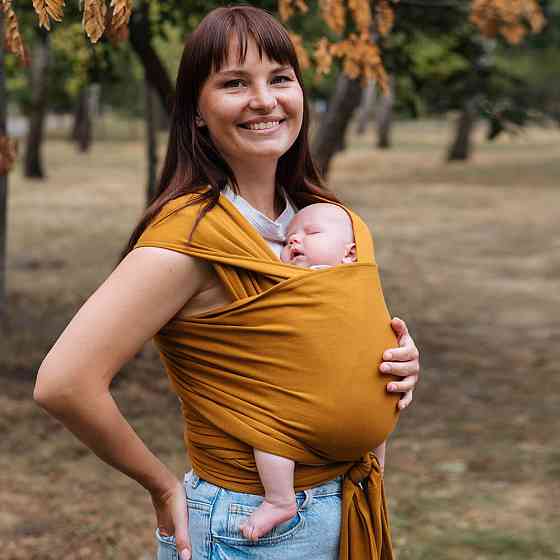 Трикотажний слінг-шарф Love&Carry — Масала Київ