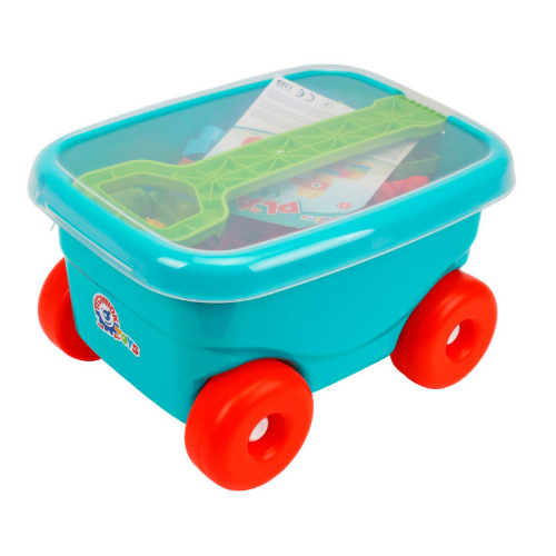 Іграшка "Конструктор у візку ТехноК", арт. 1393 Житомир