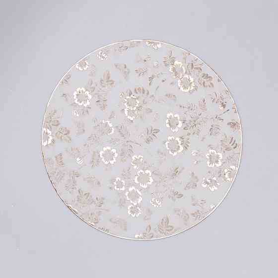 Yiwu Килимок для сервірування столу Flowers 38 см золото HP-36327-12GOLD Коломия