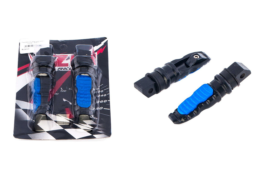 Підніжки пасажирські (mod:2) (сині) RIDE IT Київ - фото 1