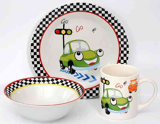 Дитячий набір LIMITED EDITION FUNNY CAR, 3 предмета (6307114) Київ