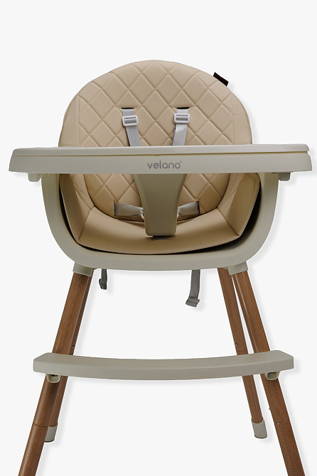 Стул для кормления ребенка 2 в 1 VELANO Evo, beige Киев - изображение 8