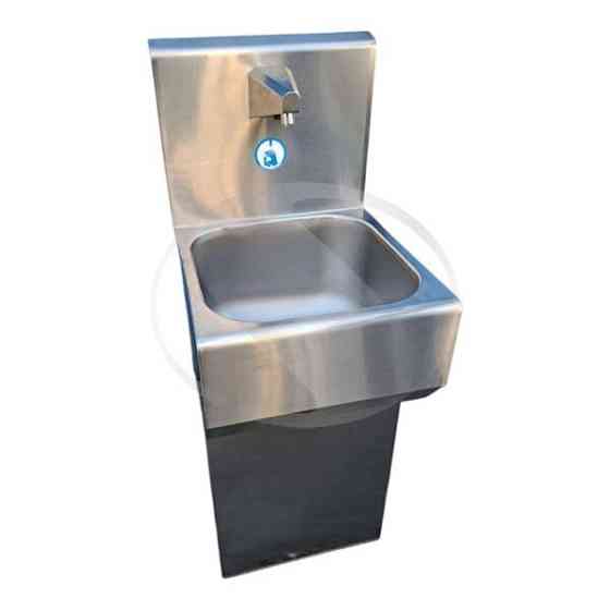 Умивальник сенсорний на одну секцію з тумбою 450x505x1450 мм Київ