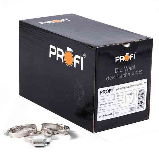 Хомути Profi 25-40/W2, 9мм, 100шт Киев